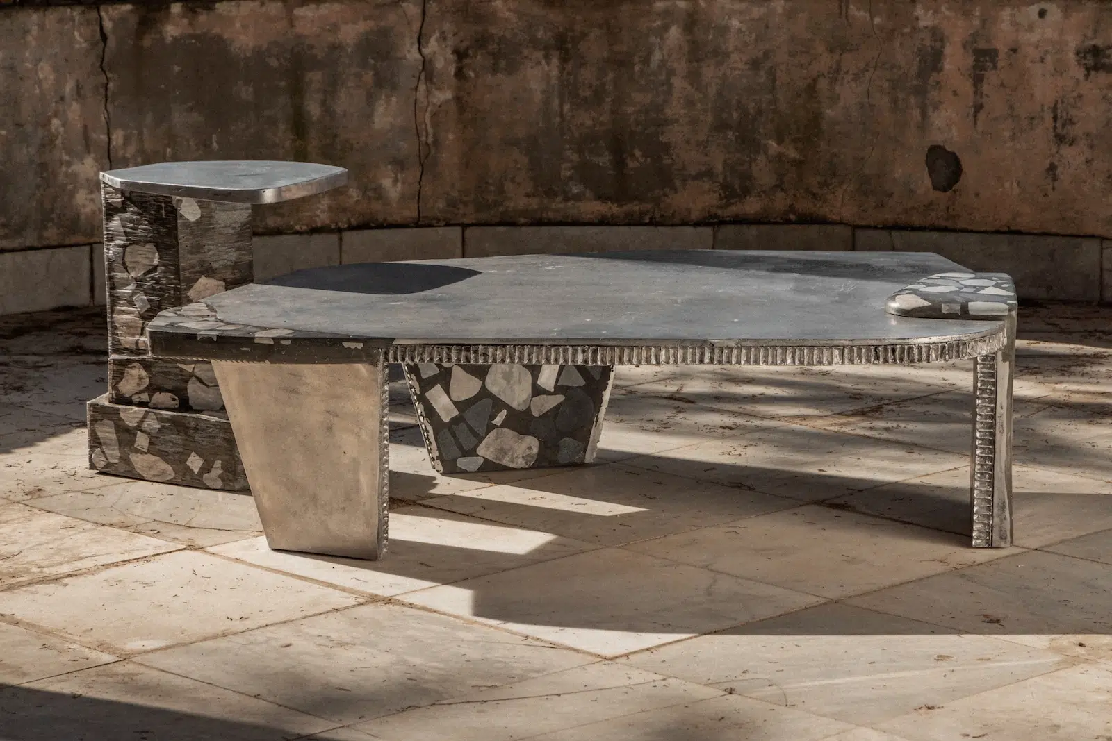 Rift tables by Hadil AlKhatib Studio. (Courtesy Hadil AlKhatib)