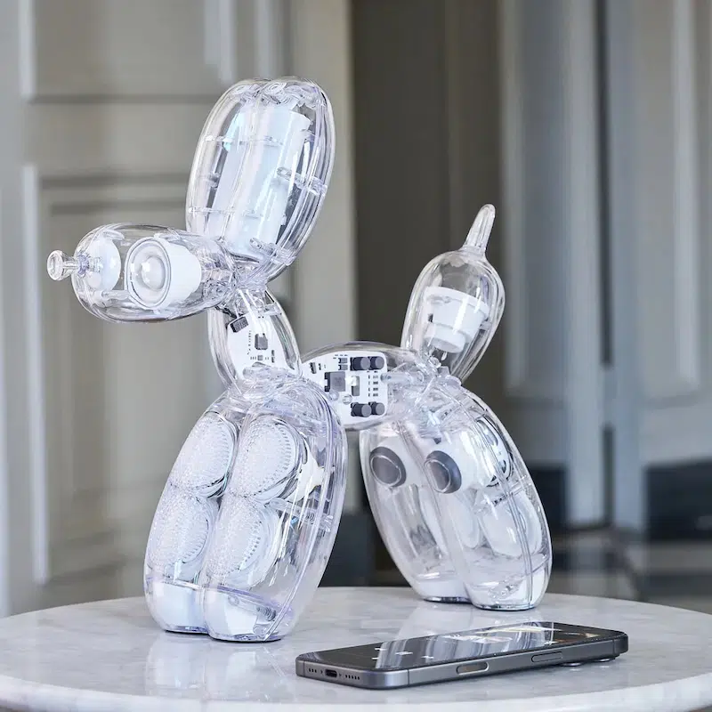 Jeff Koons x Lexon Balloon Dog Speaker Chromatic