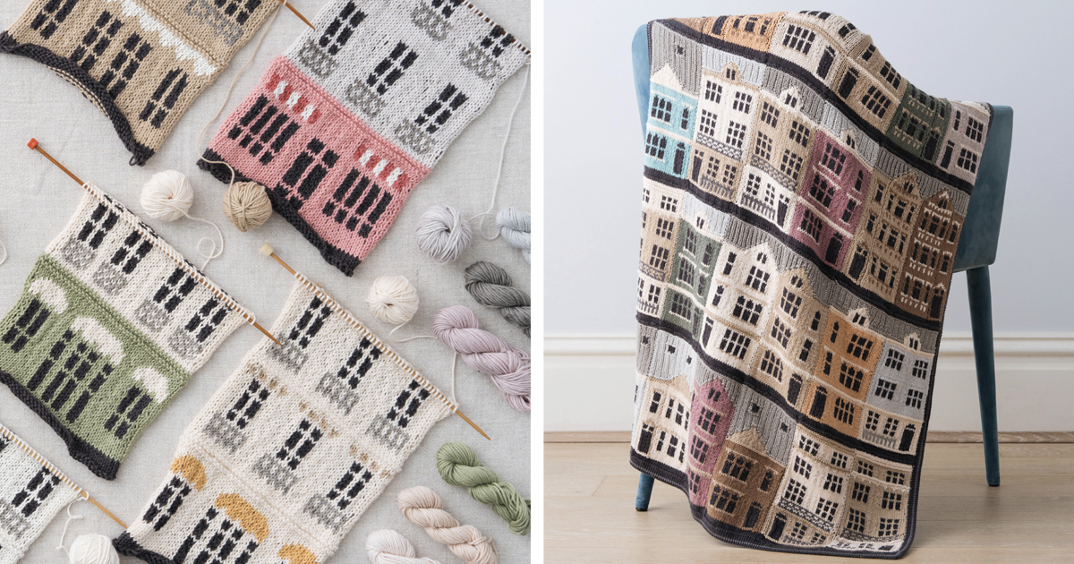 Travel the World Through Knitting in This Architecture-Inspired Pattern Book