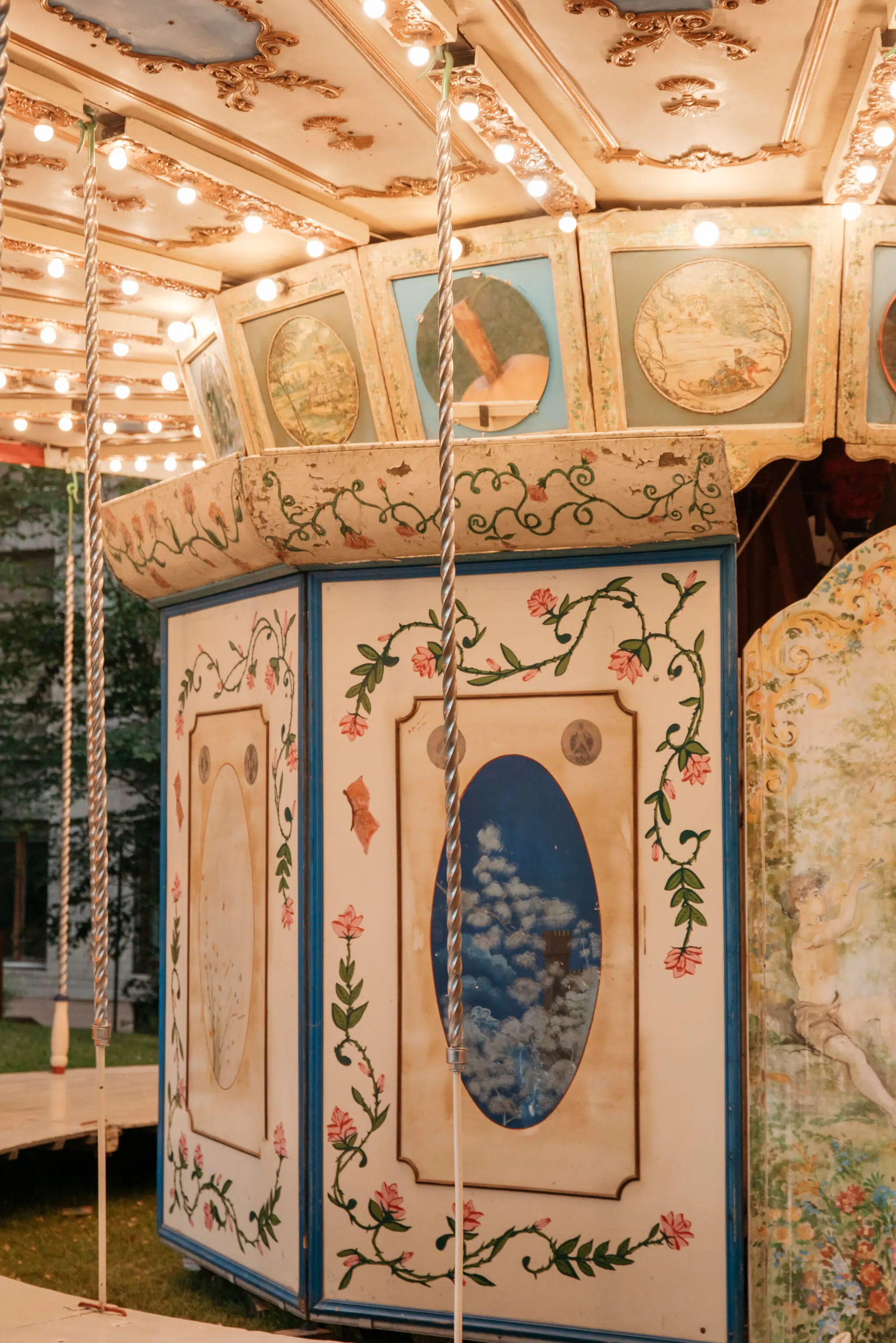 Installation view of the Laila Gohar x Arket carousel, showcased during this year’s Milan Design Week