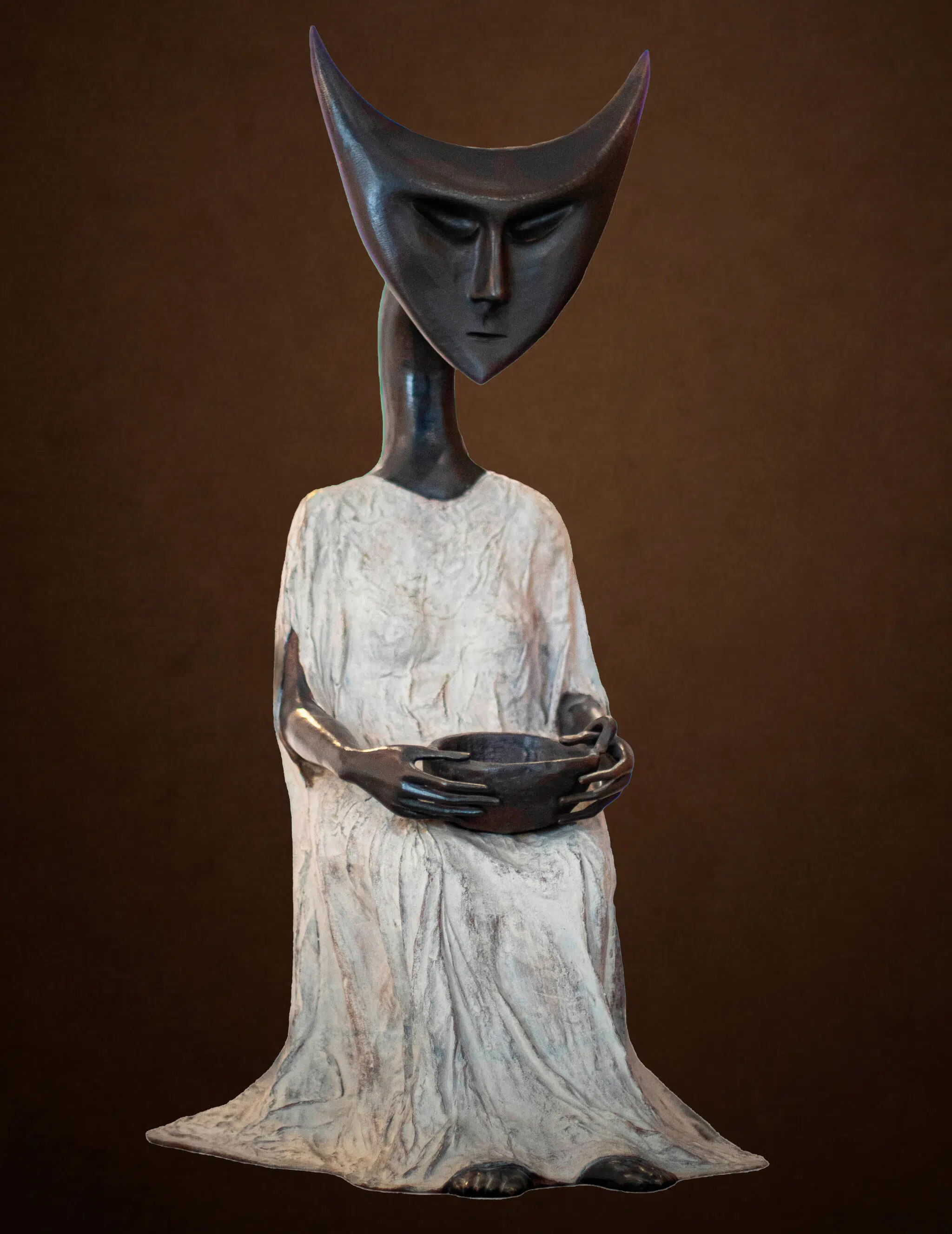 Bronze sculpture by Leonora Carrington