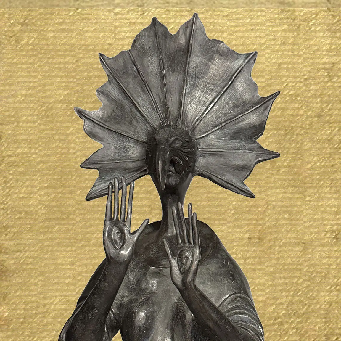 Bronze sculpture by Leonora Carrington