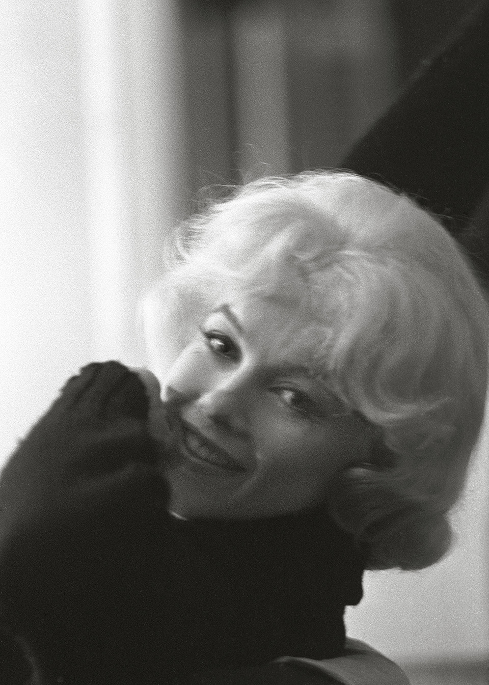 Monroe in her dressing room, on the set of &ldquo;Let&rsquo;s Make Love,&rdquo; 1960