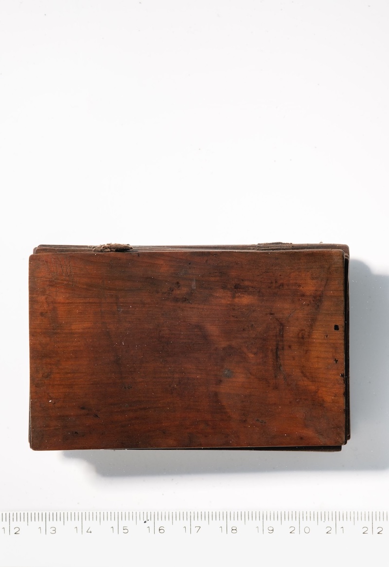 Medieval notebook without leather binding