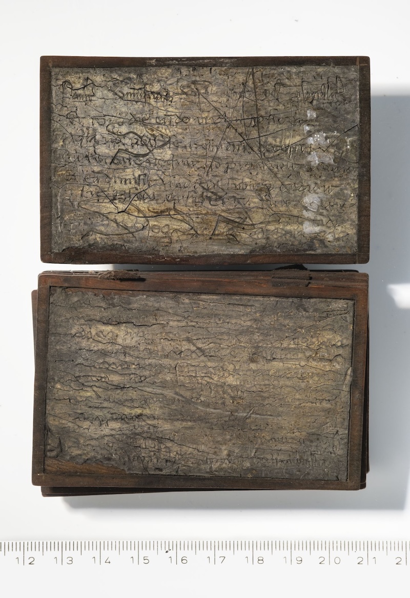 Medieval notebook found in an old latrine in Germany