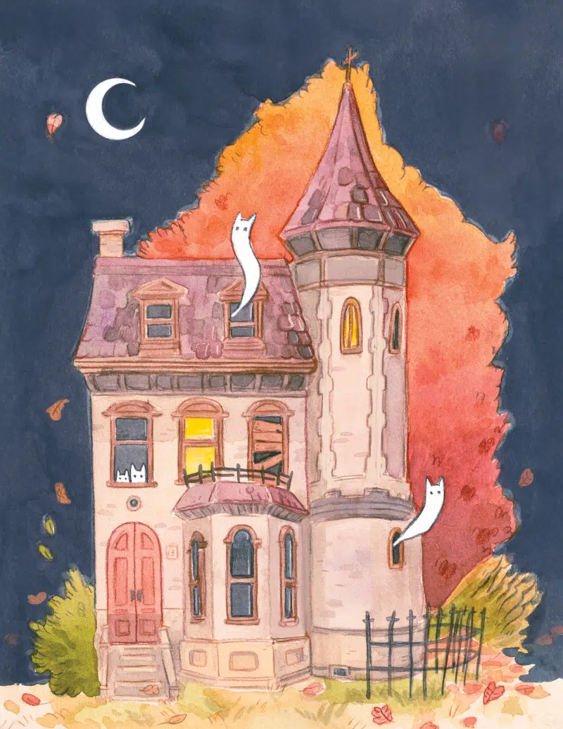 Watercolor illustration by Melocotonki