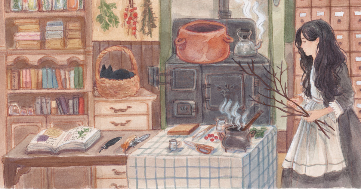 Artist Paints Cozy Watercolor Scenes That Will Make You Want To Step Inside