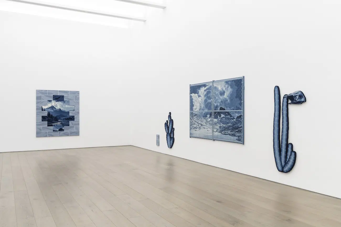 Collage Denim Art by Nick Doyle