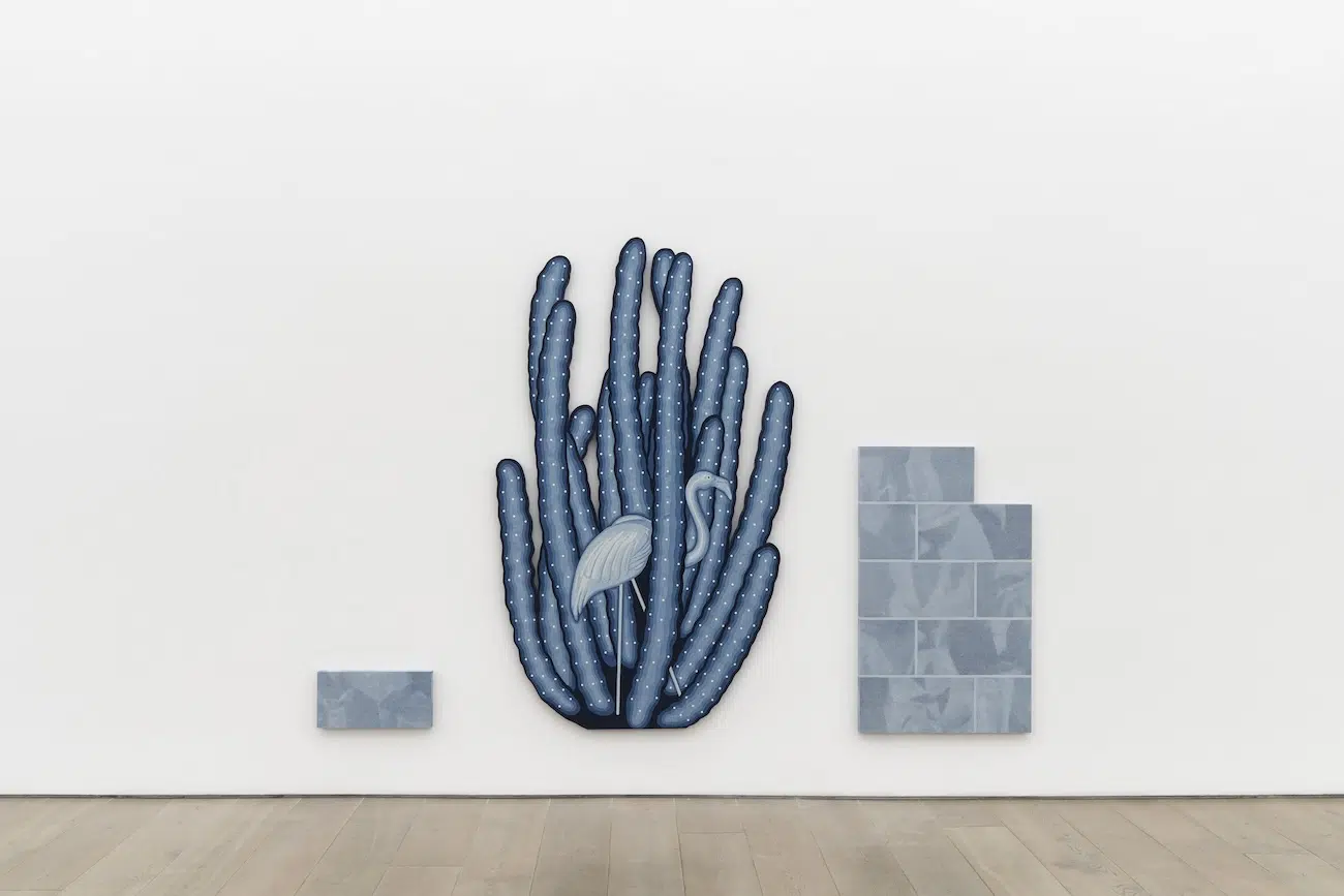 Collage Denim Art by Nick Doyle