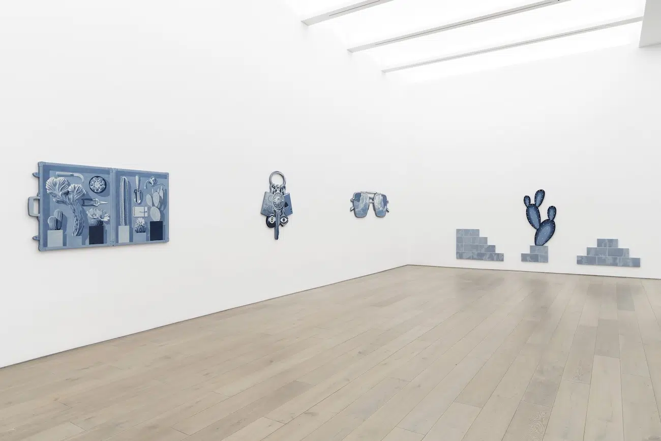 Collage Denim Art by Nick Doyle