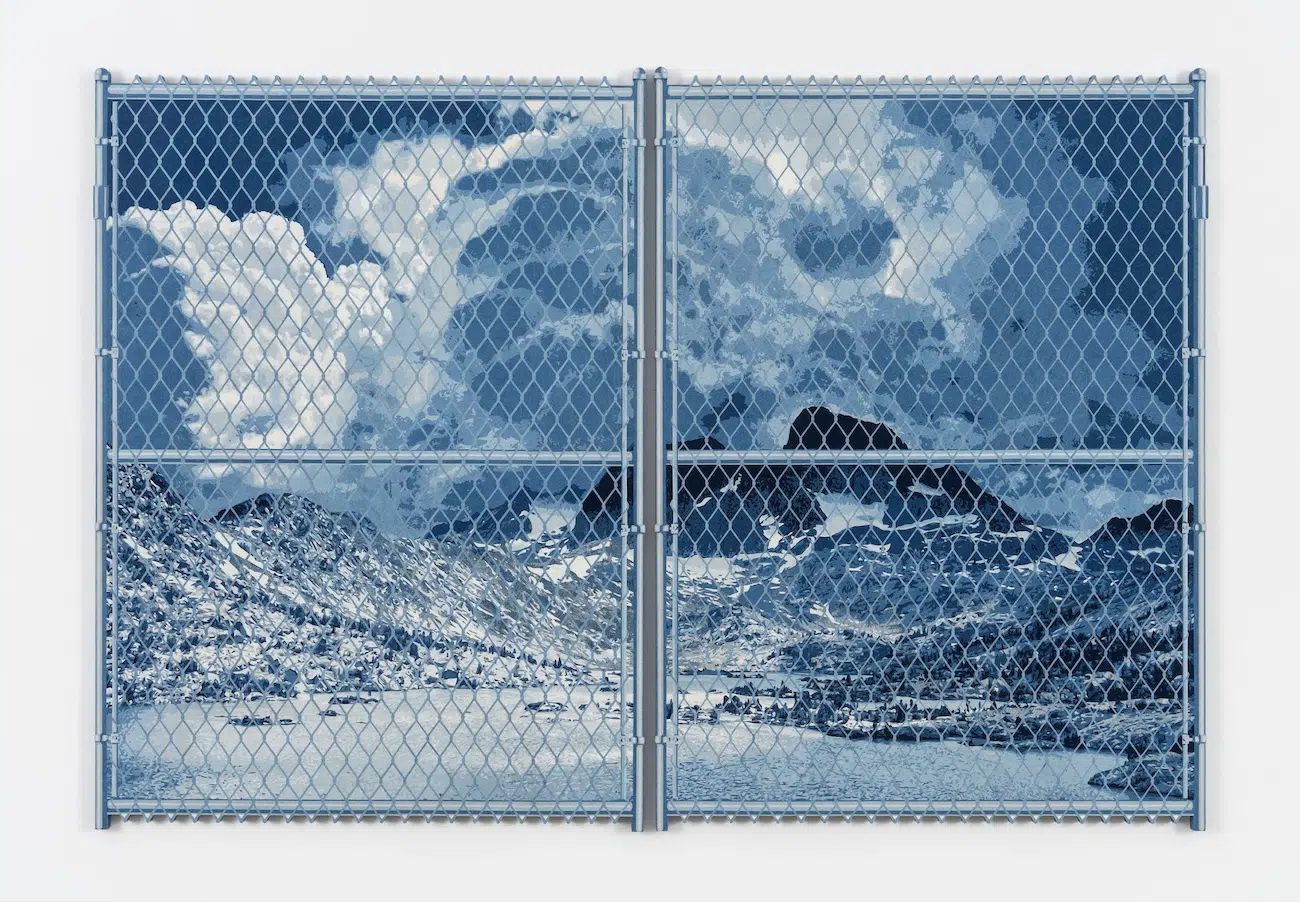Collage Denim Art by Nick Doyle
