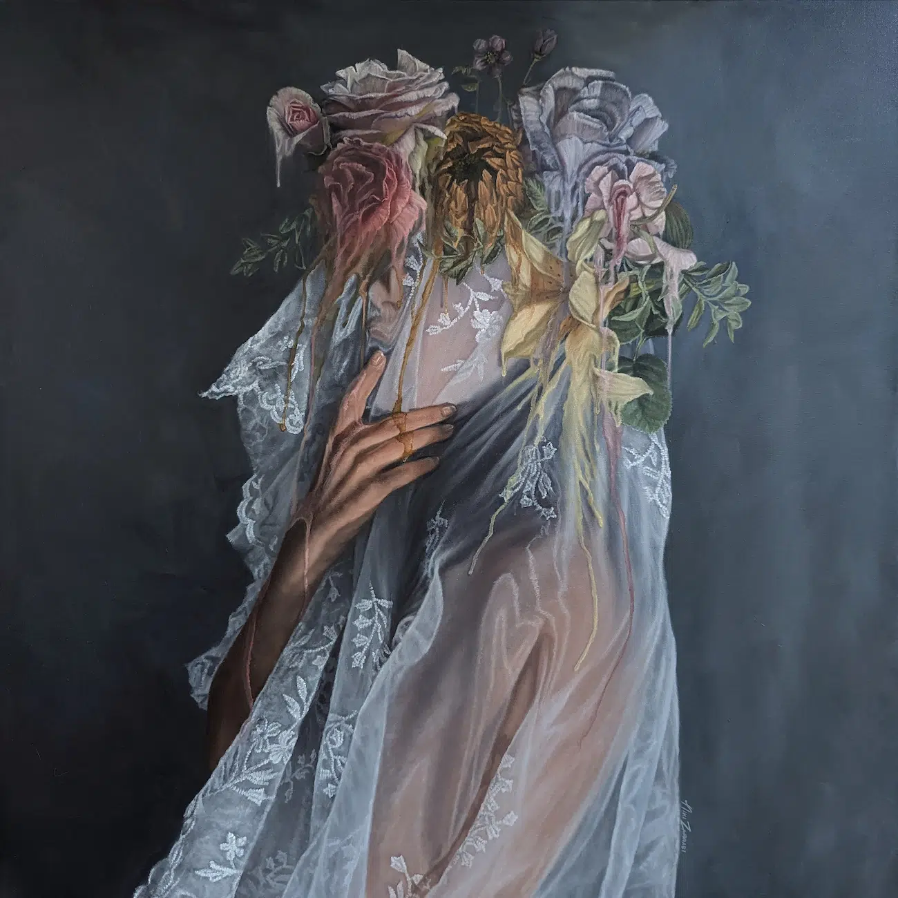 Niki Zarrabi Floral Paintings Explore Mortality and Rebirth
