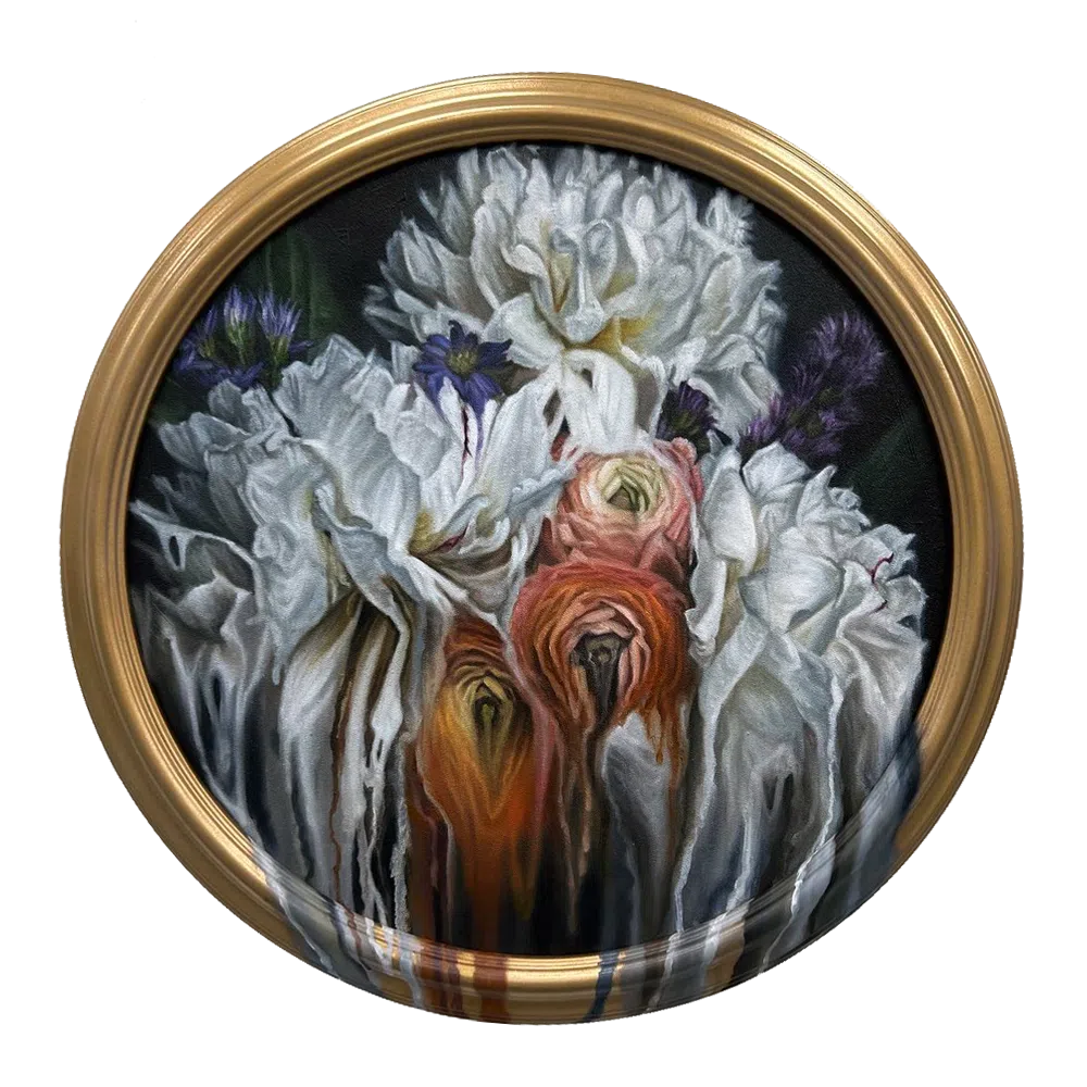 Niki Zarrabi Floral Paintings Explore Mortality and Rebirth