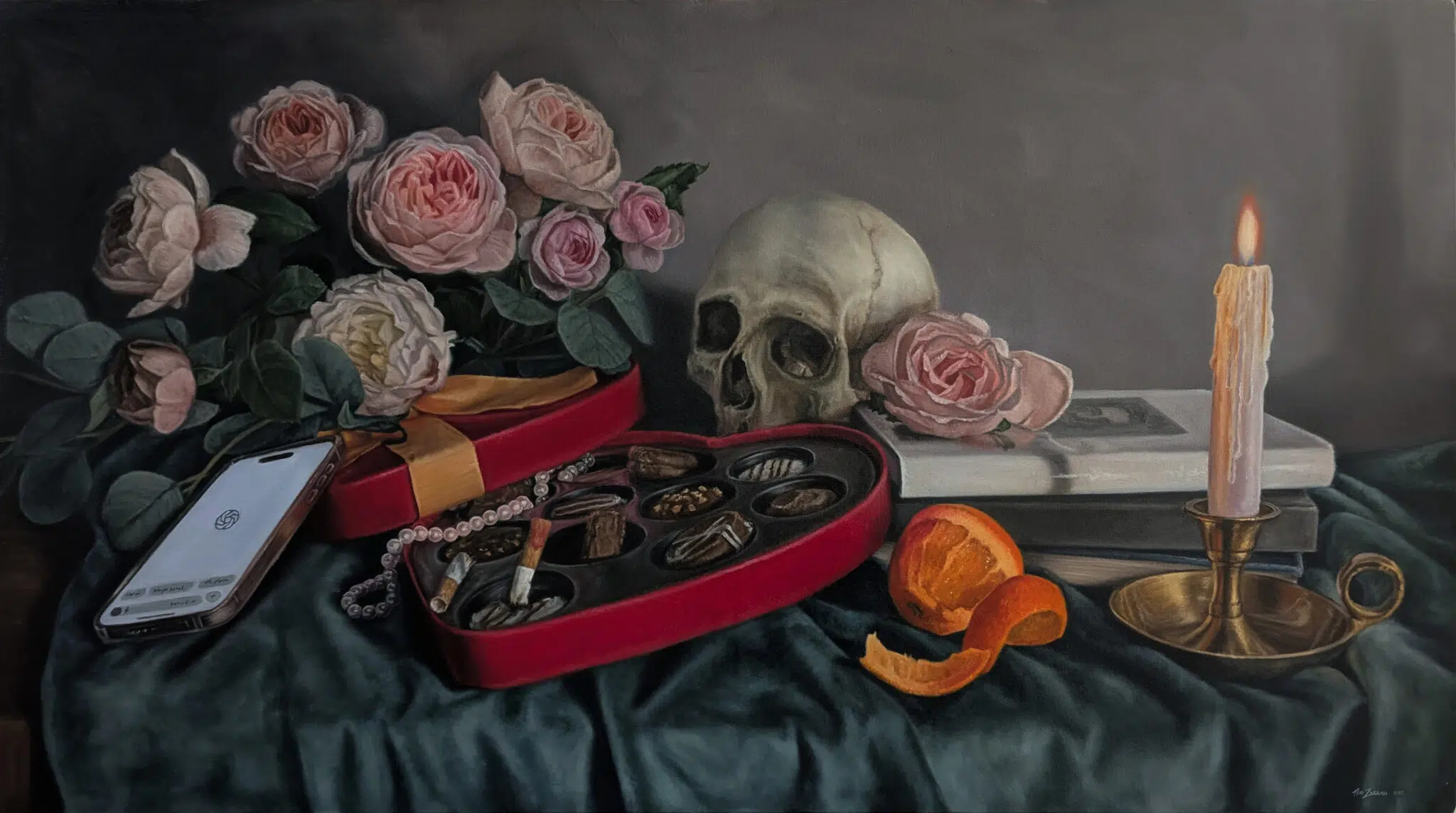 Niki Zarrabi Floral Paintings Explore Mortality and Rebirth