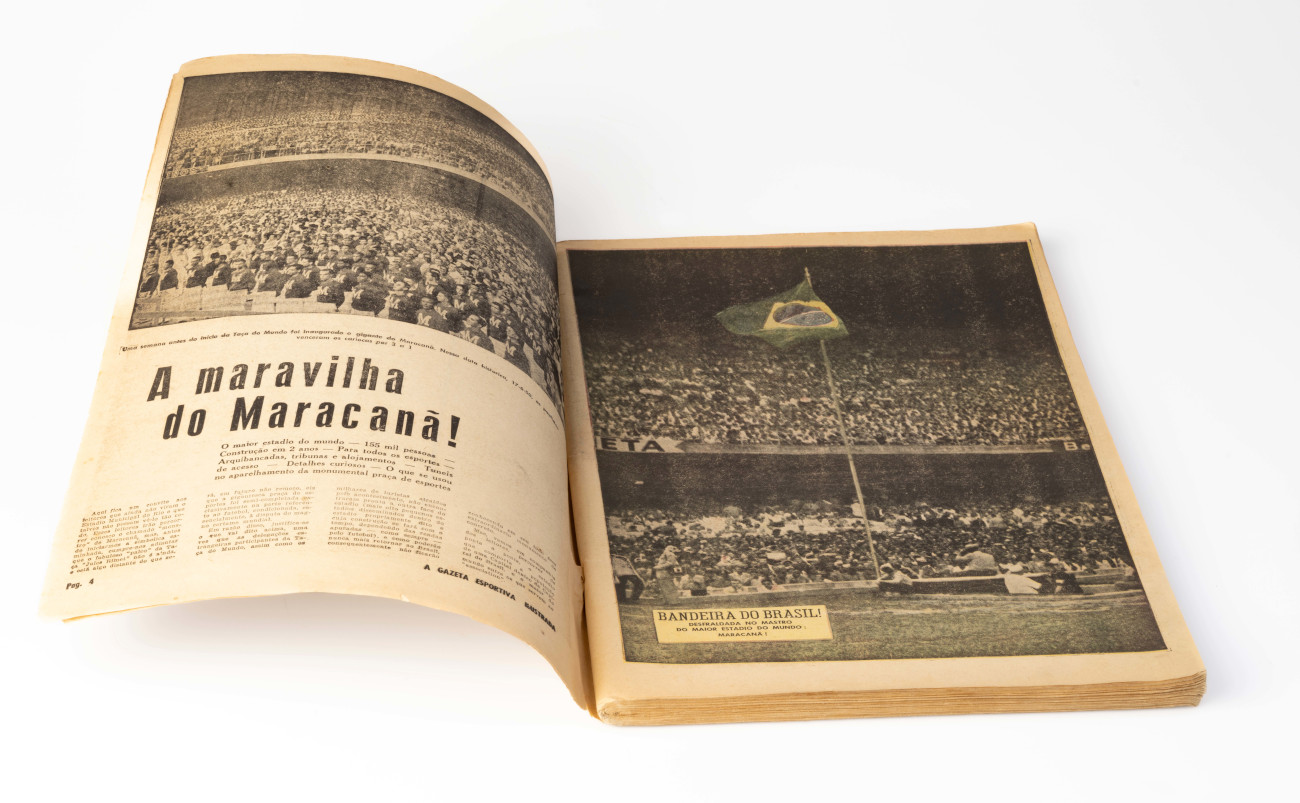 FIFA goes international. Commemorative report from the 1950 World Cup in Brazil