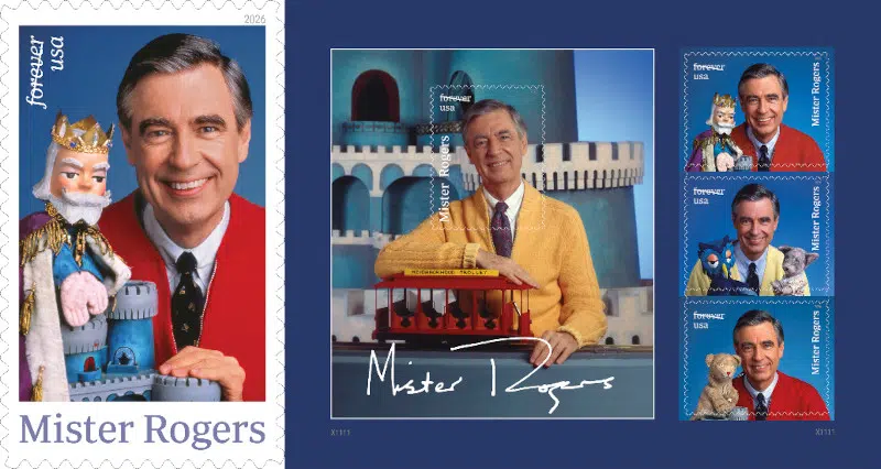 Mister Rogers stamps