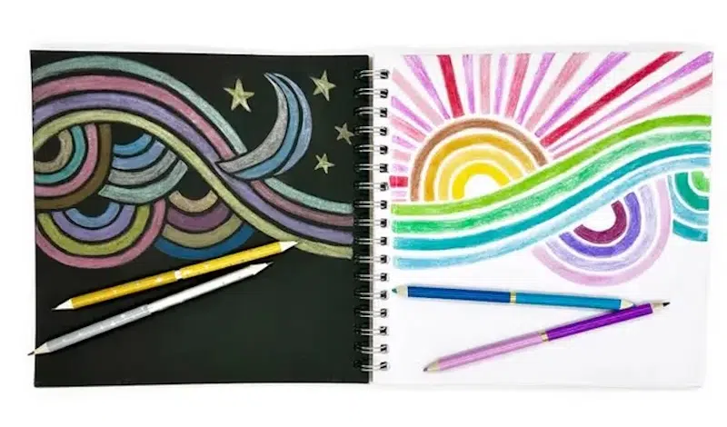 Double Metallic Colored Pencils