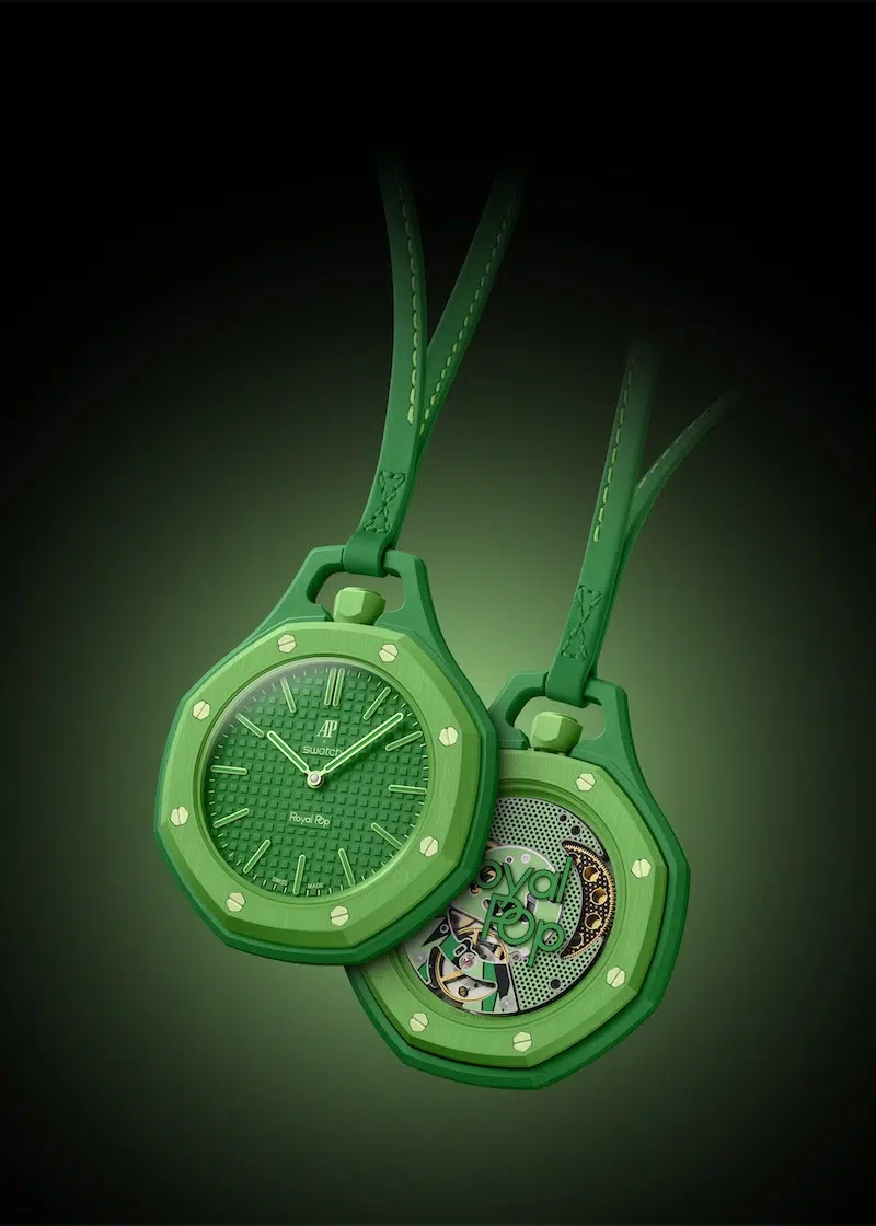 Swatch x Audemars Piguet Royal Pop Pocket Watches