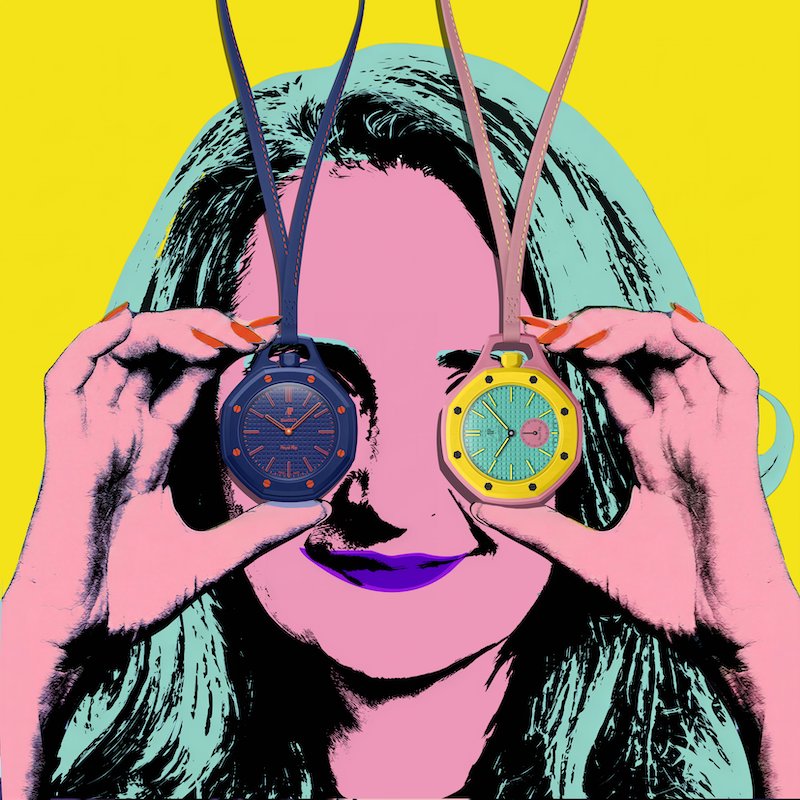 Swatch and Audemars Piguet Release Colorful Royal Pop Watches