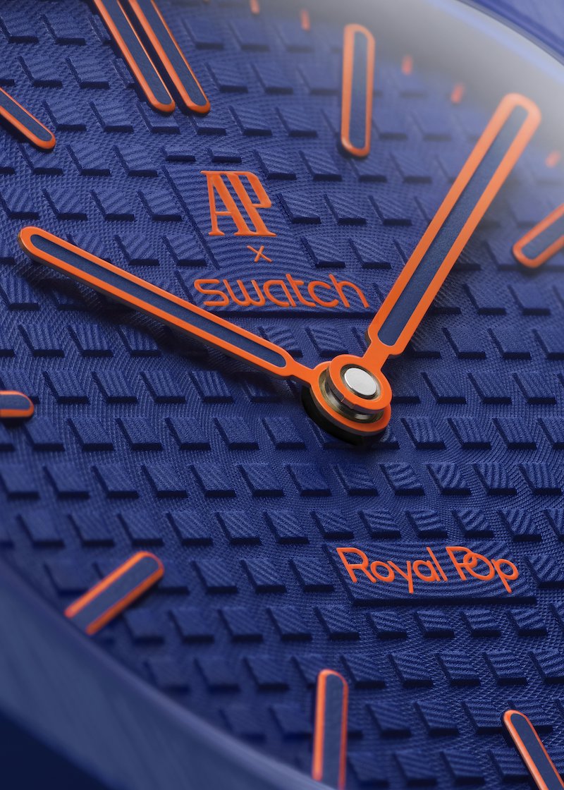 Swatch and Audemars Piguet Release Colorful Royal Pop Watches