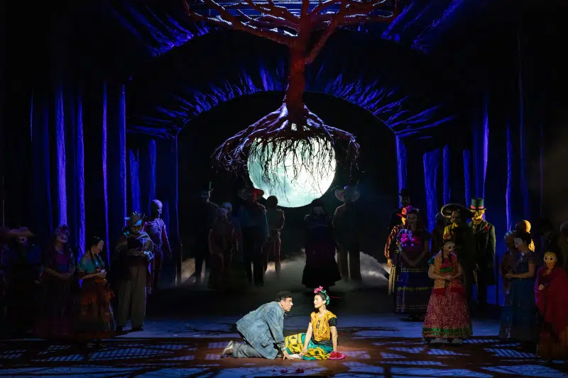 El Ultimo Sueño de Diego y Frida on stage at the MET Opera
