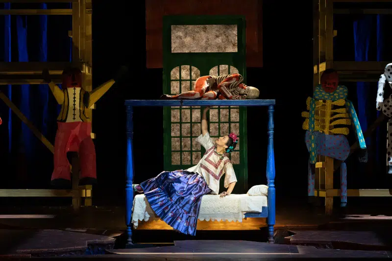 El Ultimo Sueño de Diego y Frida on stage at the MET Opera