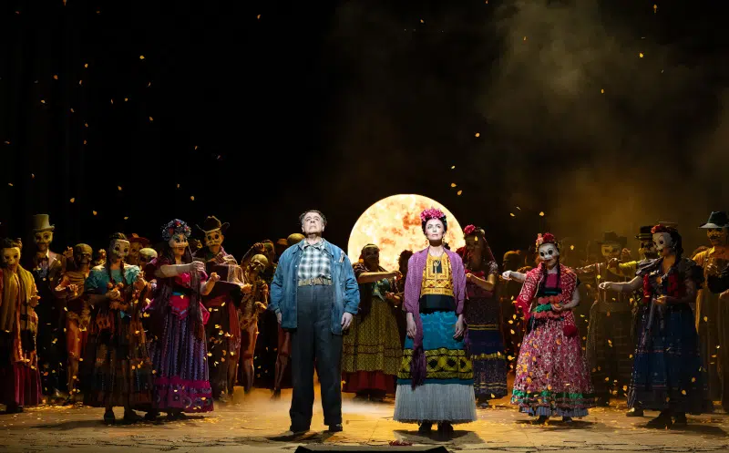 El Ultimo Sueño de Diego y Frida on stage at the MET Opera