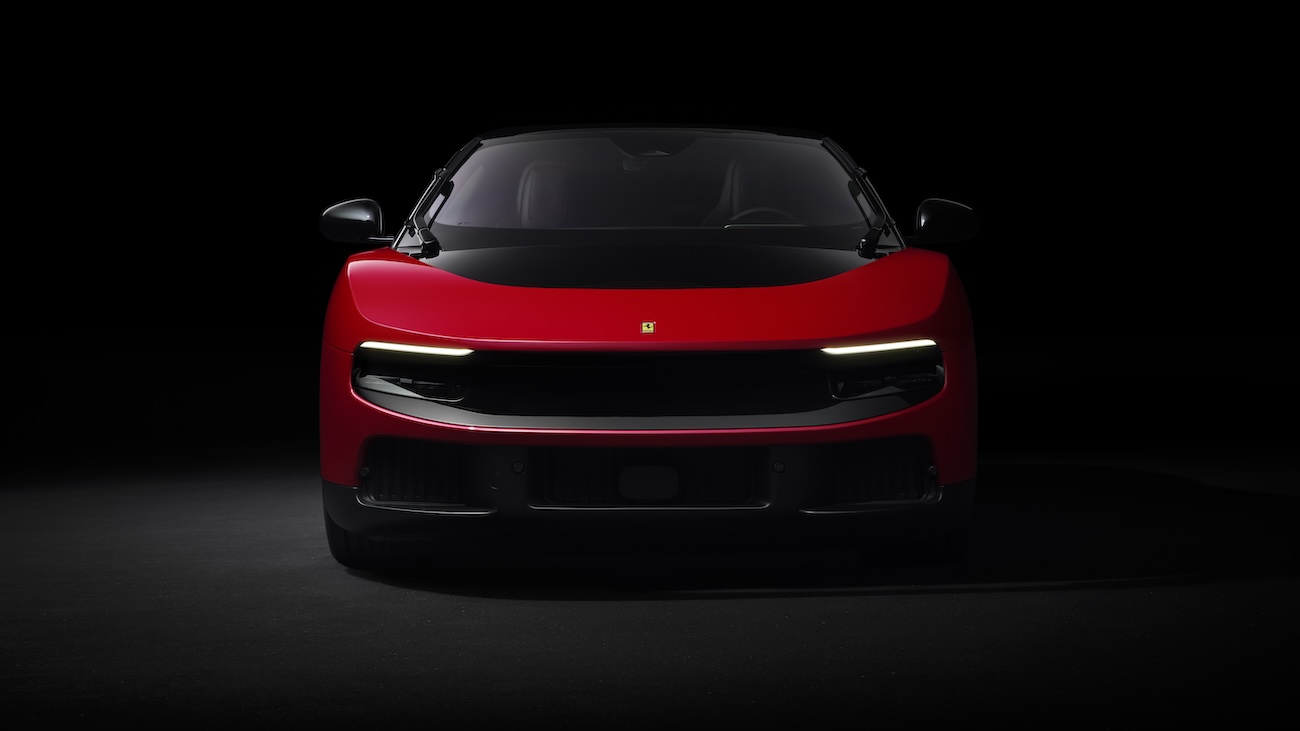 Ferrari Luce exterior red, front view