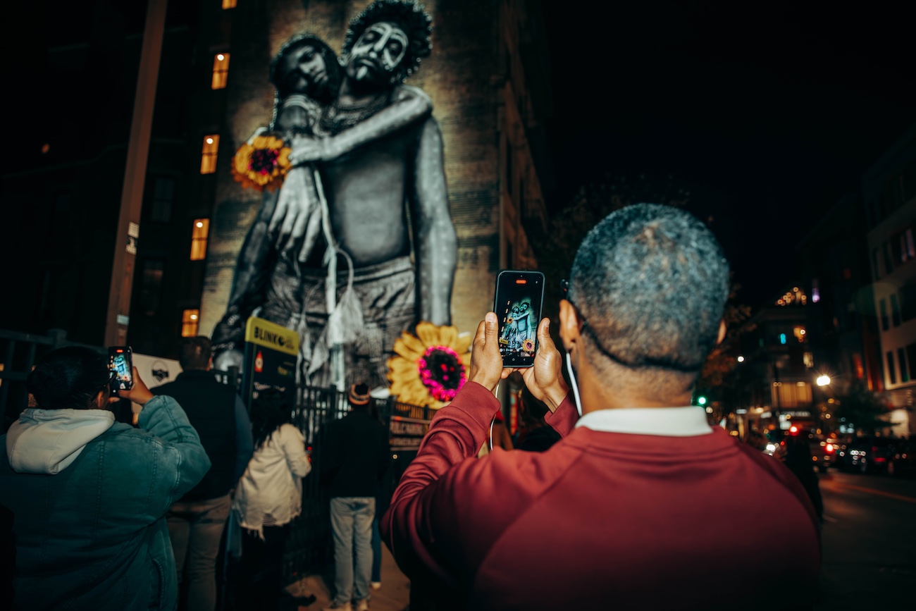 Mural in Cincinnati.