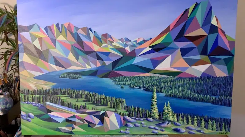 Contemporary Landscape Painting by Elyse Dodge
