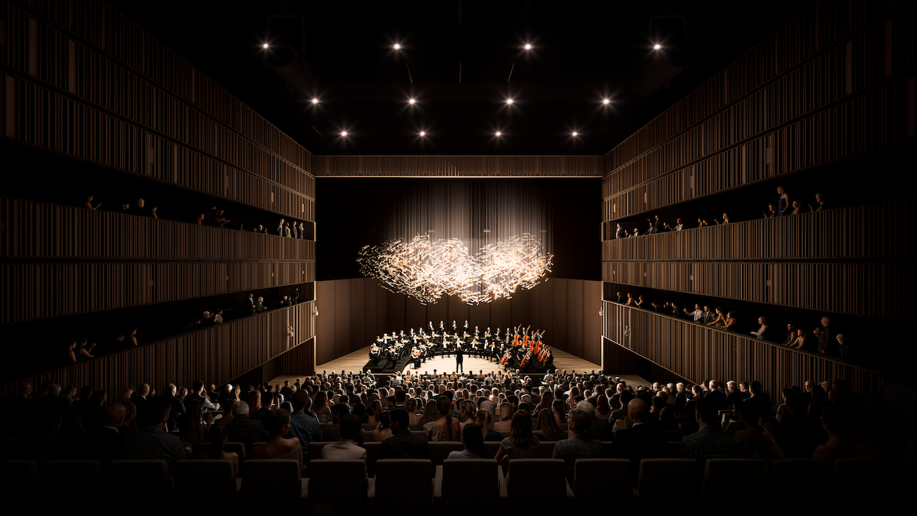 Bjarke Ingels Group designs EVE Music Hall in Croatia