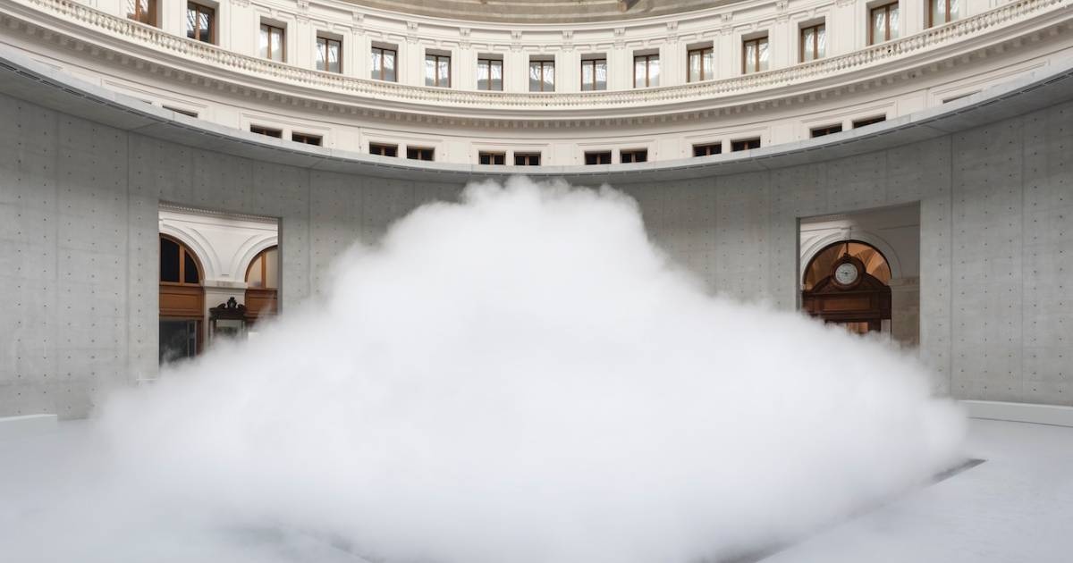 Fleeting Fog Installation Transforms Historic Paris Museum Into a Shifting Cloudscape