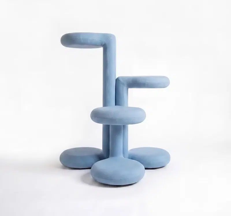 Light Blue Cat Tree by Gustaf Westman