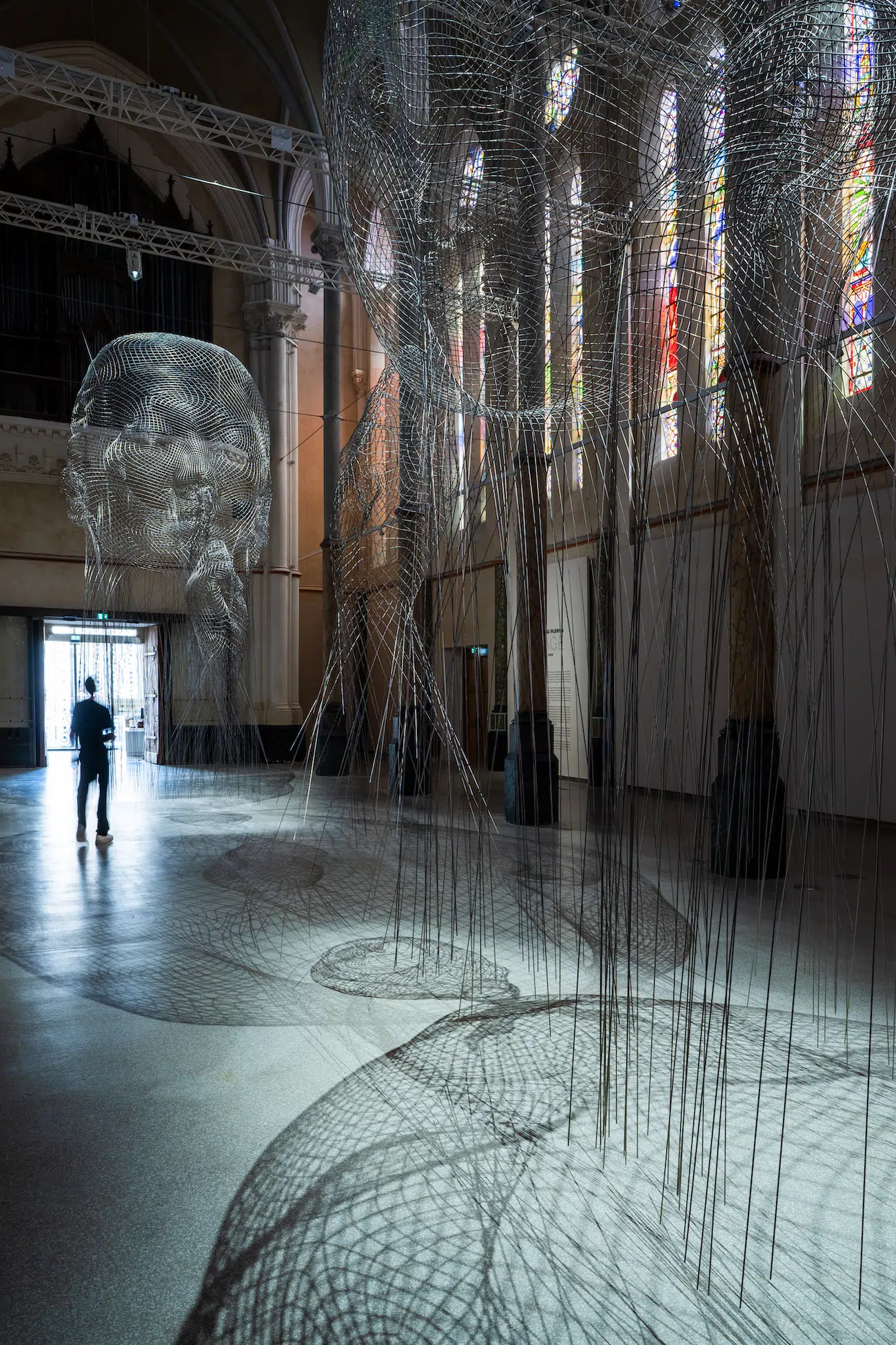 Jaume Plensa, Mirage, Carr&eacute; Sainte-Anne