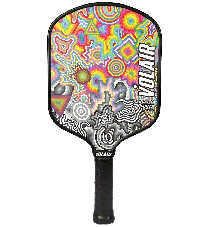 Pickleball paddle.