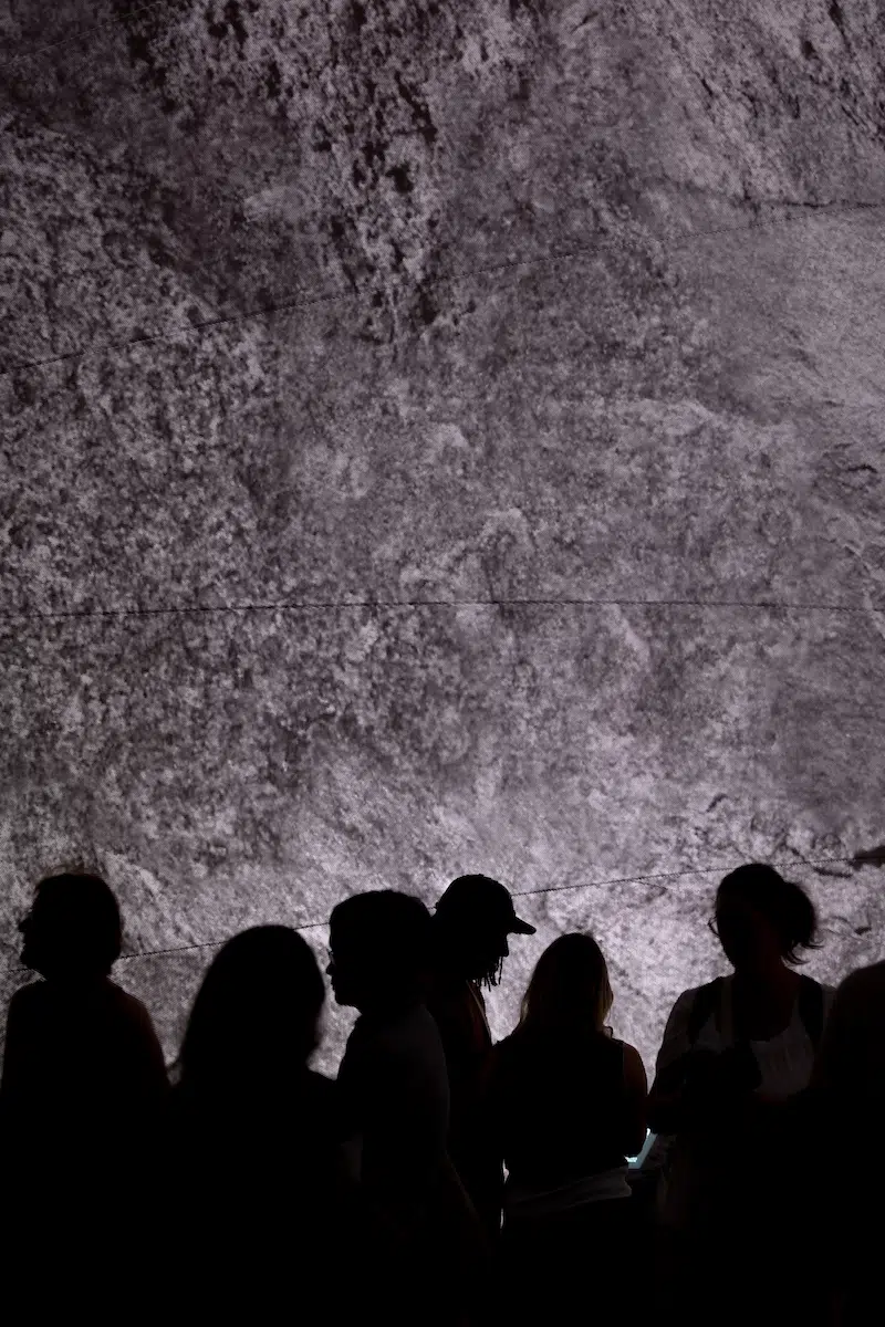 Inside La Caverne du Pont Neuf. Paris, 2026. Photo: Emilie Pria &copy; 2026 Atelier JR