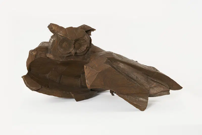Horizon, 2024, Bronze, edition of 9 + 1 AP, 39 × 79 × 53 cm © Kiki Smith / Courtesy Galerie Lelong