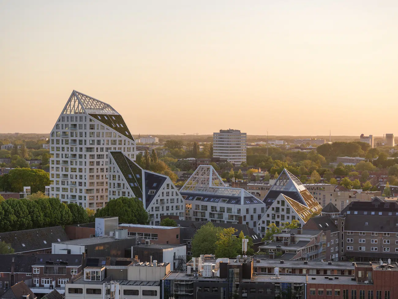 MVRDV&rsquo;s Mountain-Like Housing Complex Brings 237 New Homes to the Netherlands
