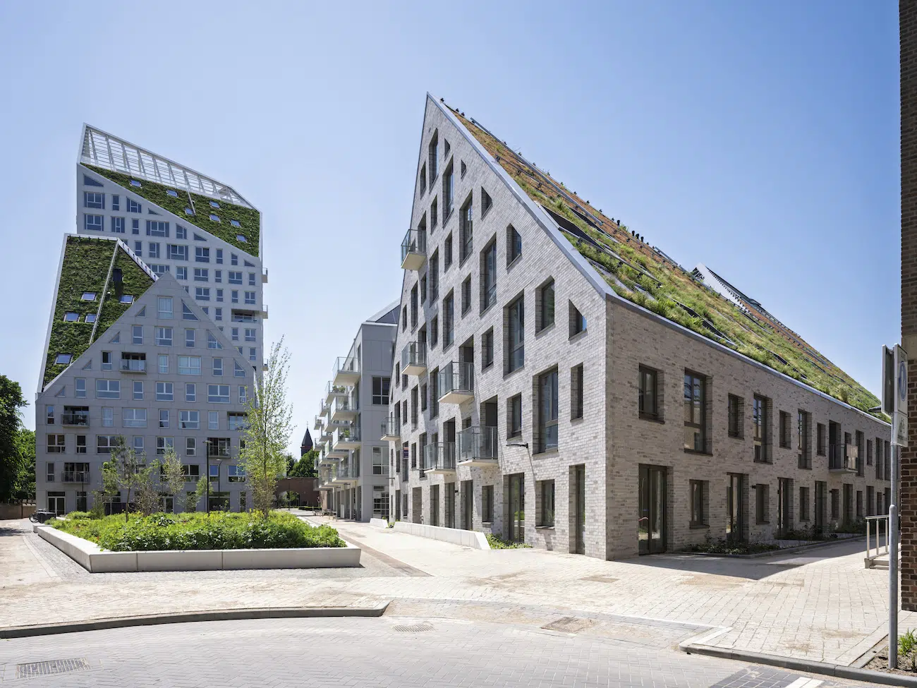MVRDV&rsquo;s Mountain-Like Housing Complex Brings 237 New Homes to the Netherlands