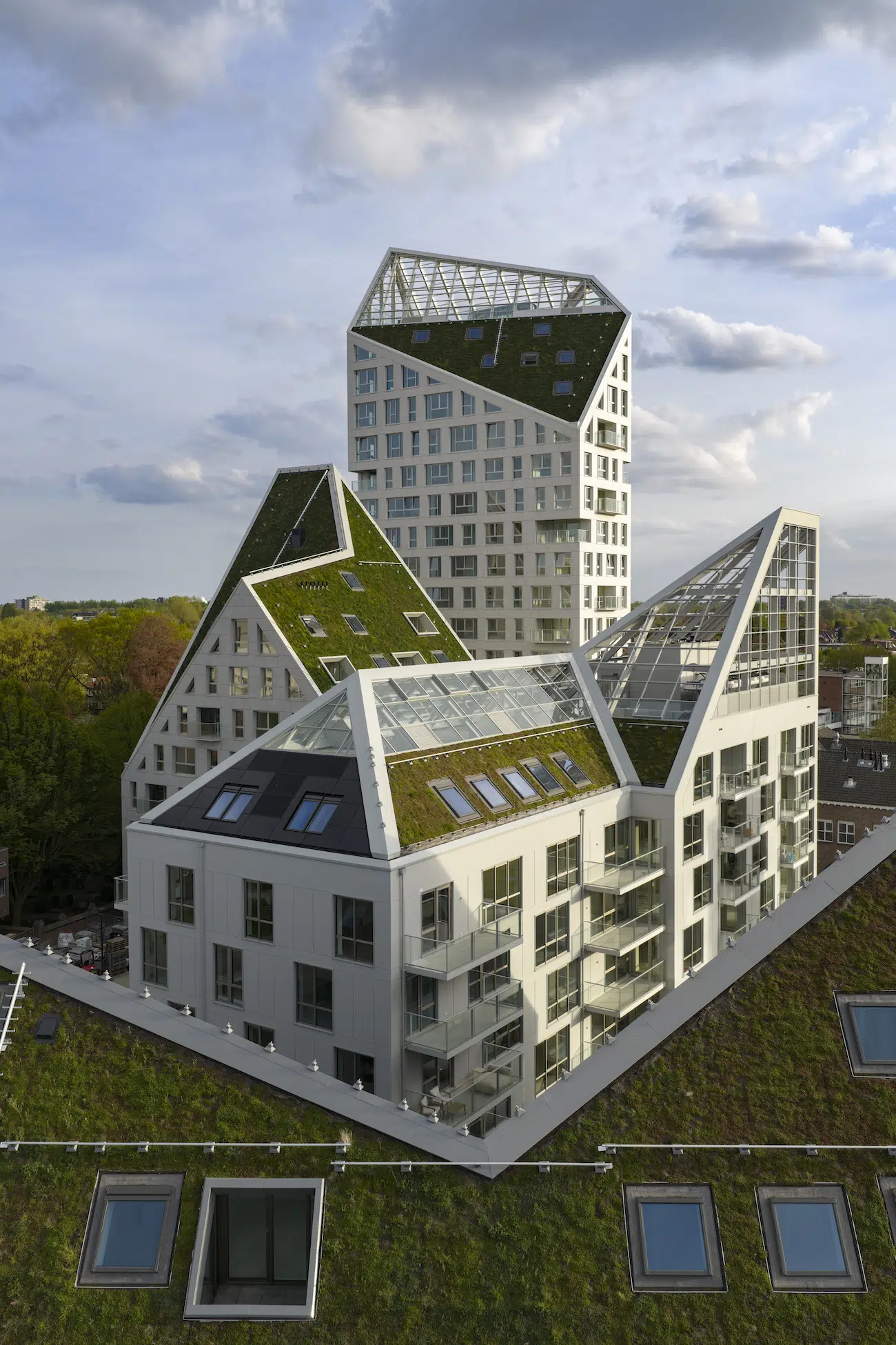 MVRDV&rsquo;s Mountain-Like Housing Complex Brings 237 New Homes to the Netherlands