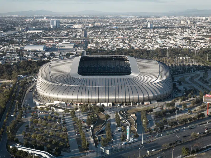 Monterrey Stadium by Santiago Arau