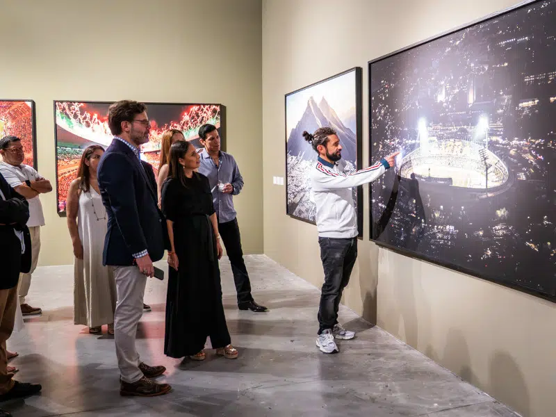 La Cancha exhibit