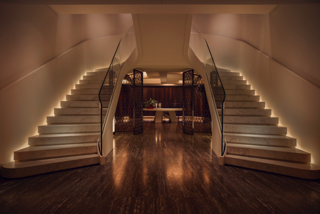 Staircase.