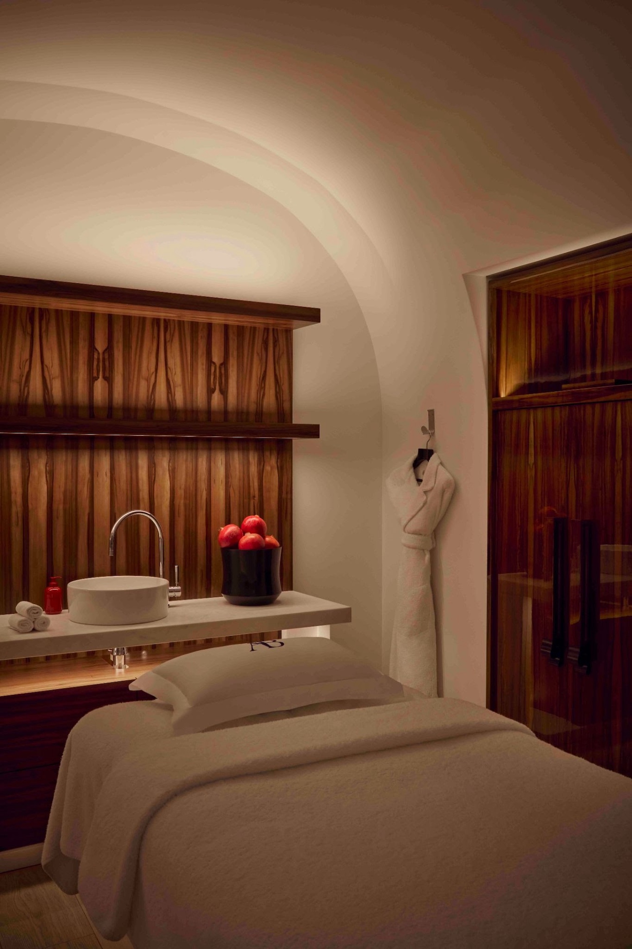 Spa treatment room.