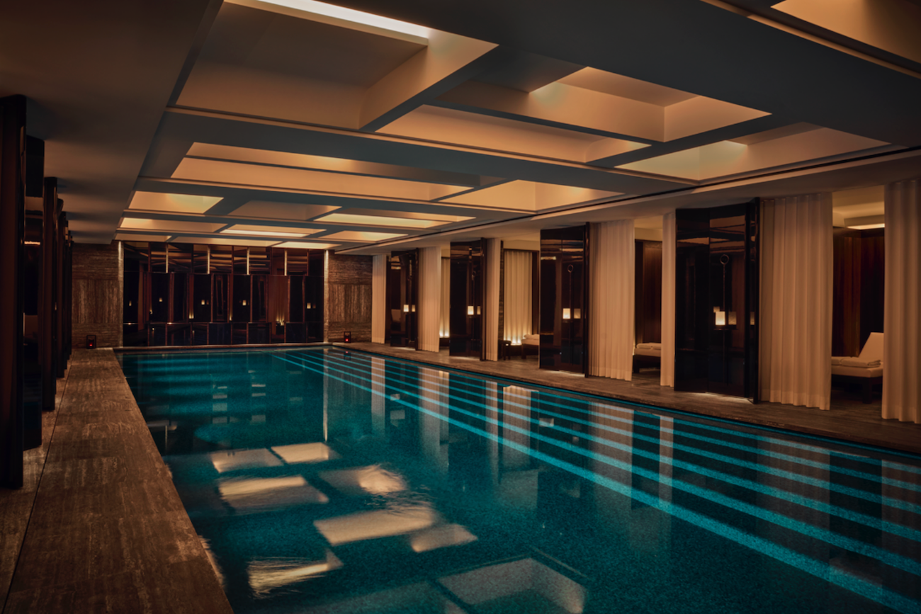 Swimming pool.