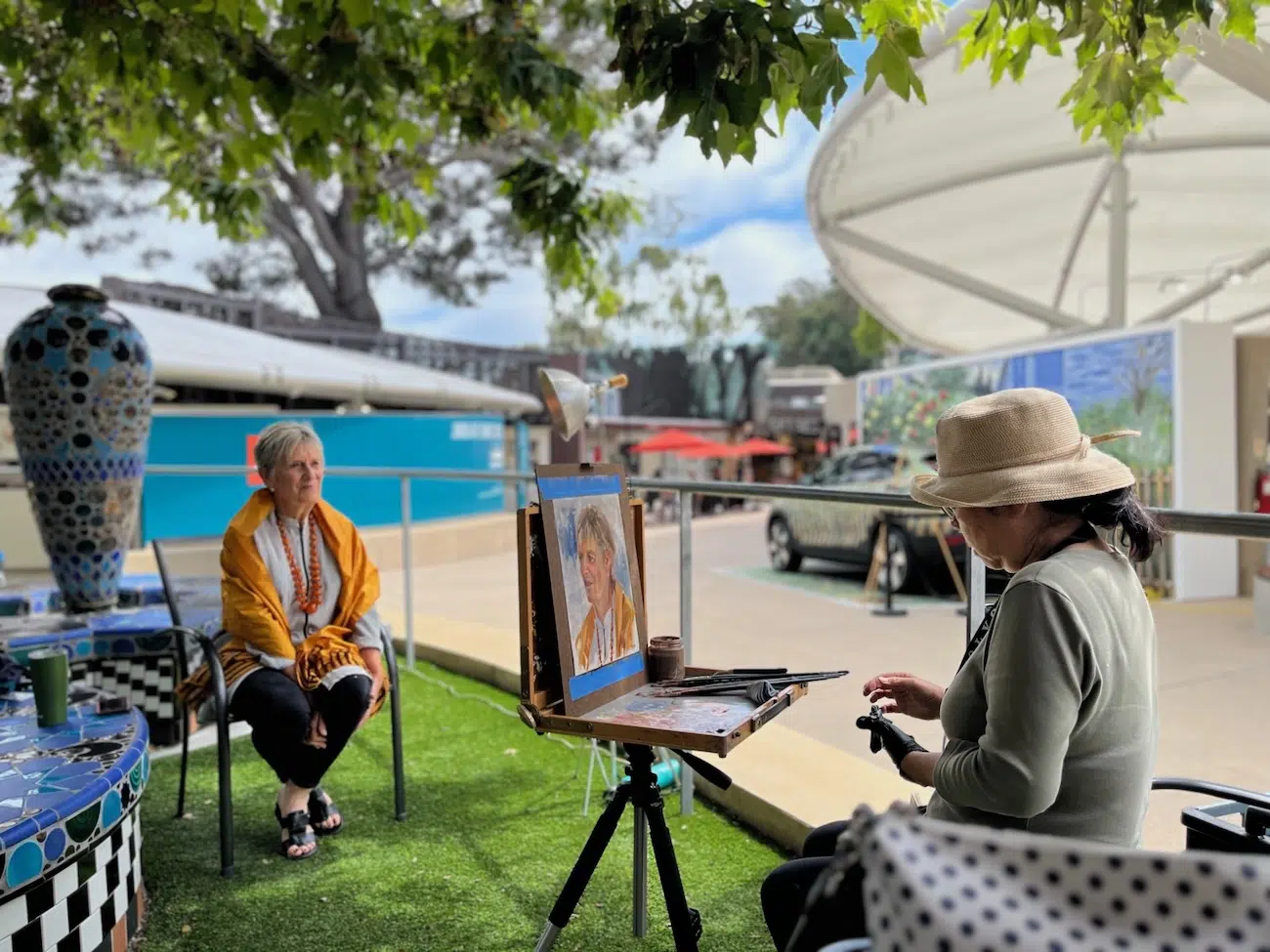 Festival of Arts in Laguna Beach, California