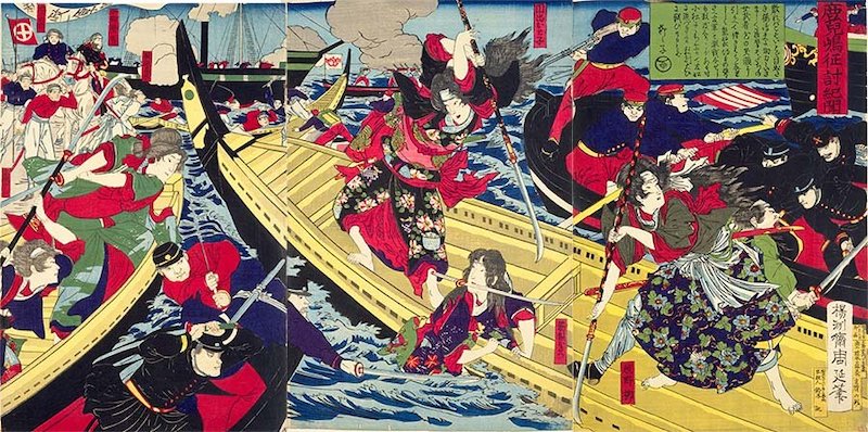 Japanese women in warfare