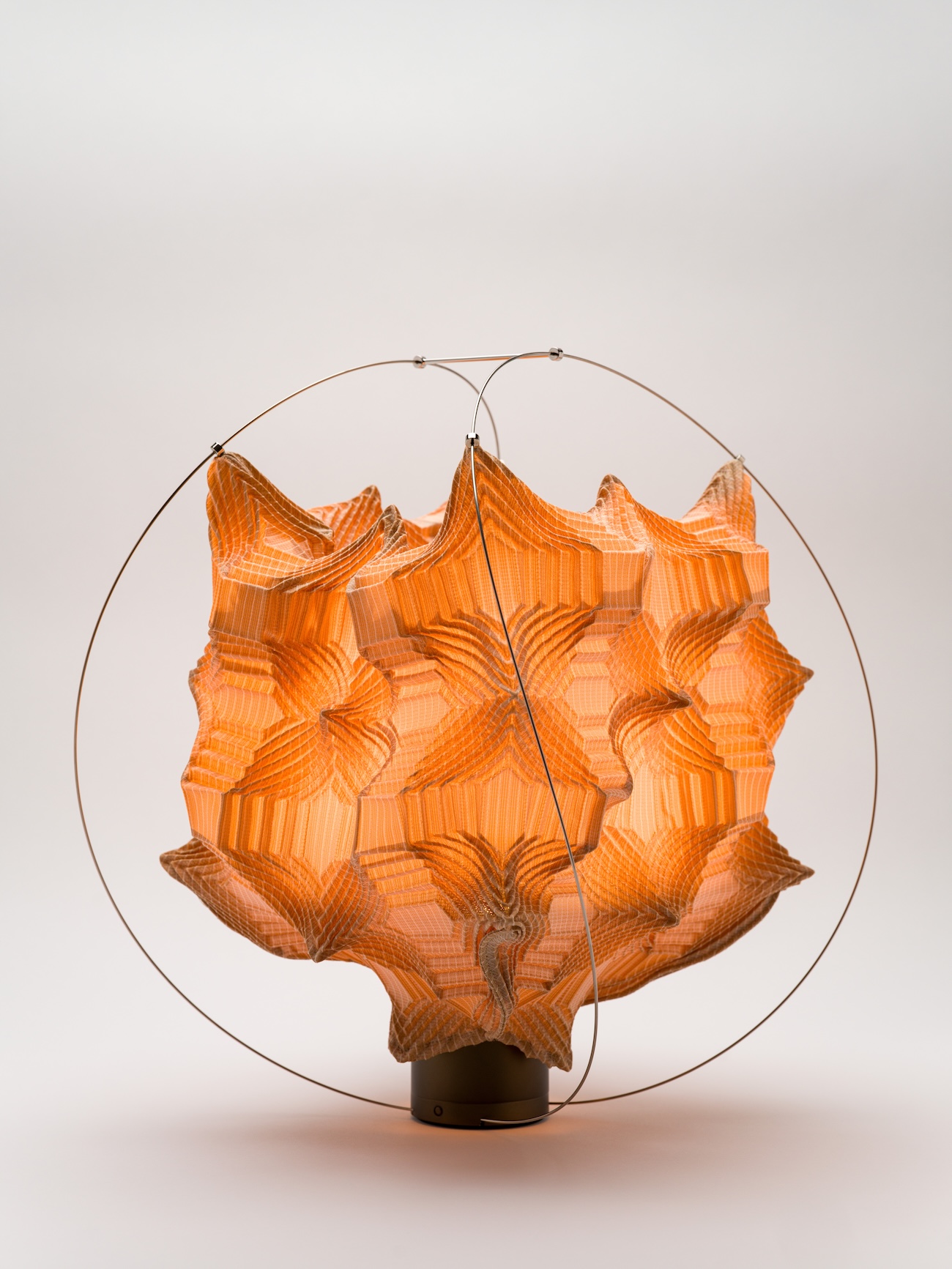Avant Garde Lamp Collaboration Inspired by Organic Textures