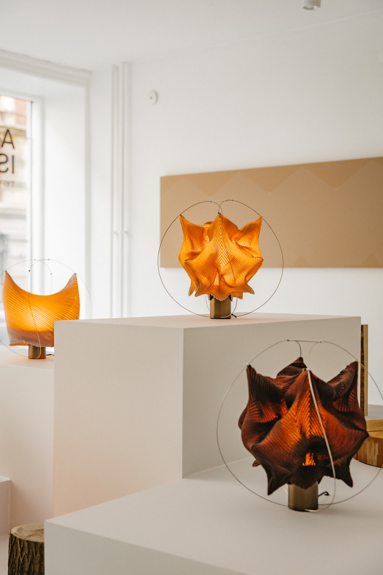 Avant Garde Lamp Collaboration Inspired by Organic Textures