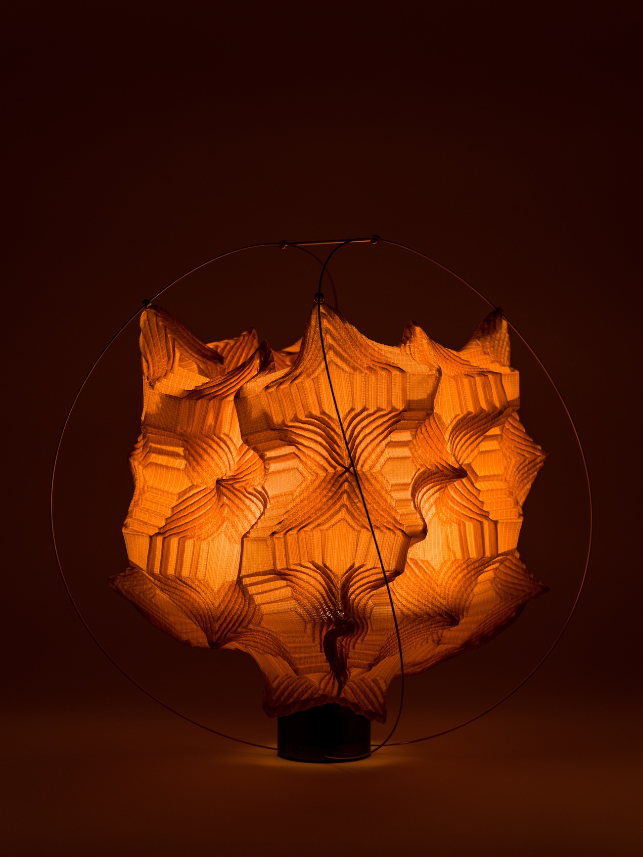 Avant Garde Lamp Collaboration Inspired by Organic Textures